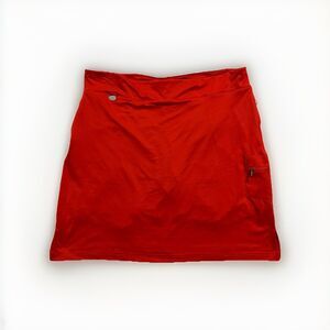 Lopez Delux Dri Red Golf Skort Size XL Athletic